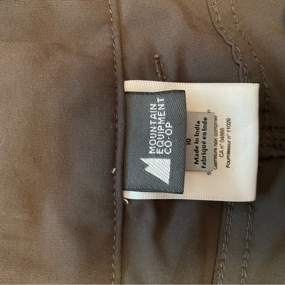 Women’s Mountain Equipment Co-Op (MEC) Grey All Season Pants - Size 10 - Picture 11 of 12